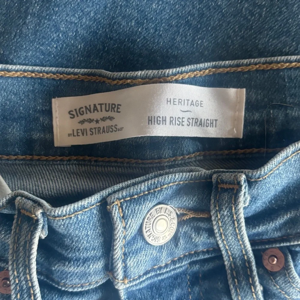 ✨ Levi Strauss Signature Heritage High Rise Straight Jeans ✨